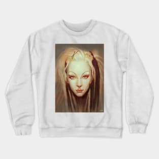 Jessika portrait Crewneck Sweatshirt